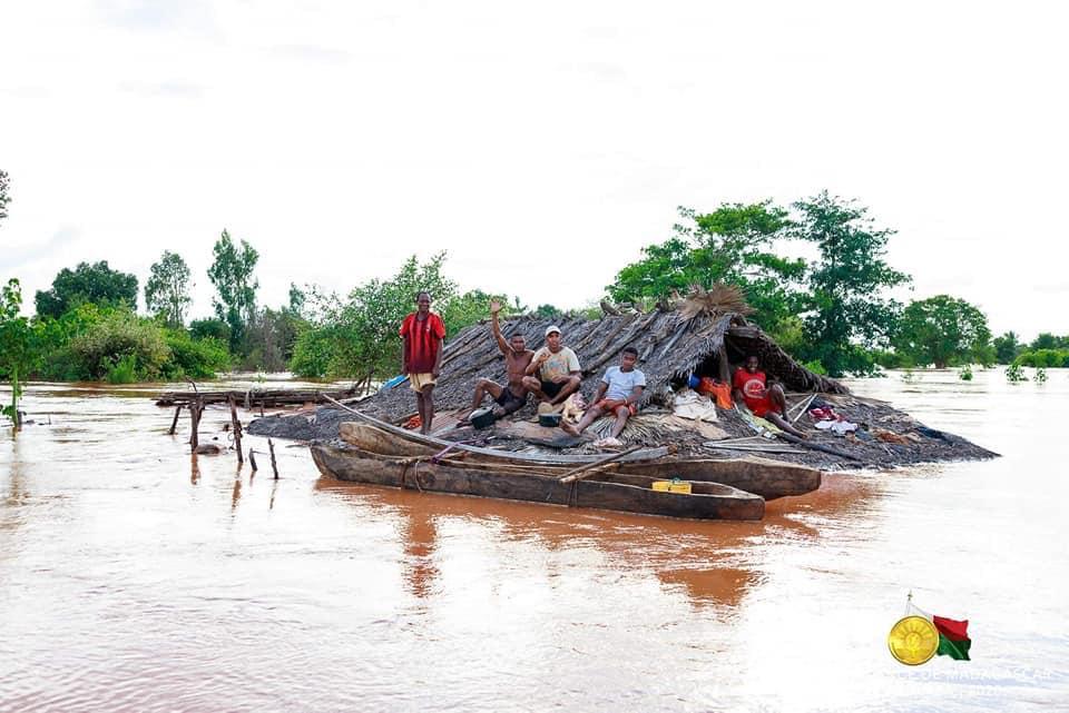 inondation a madagascar Janvier 2020