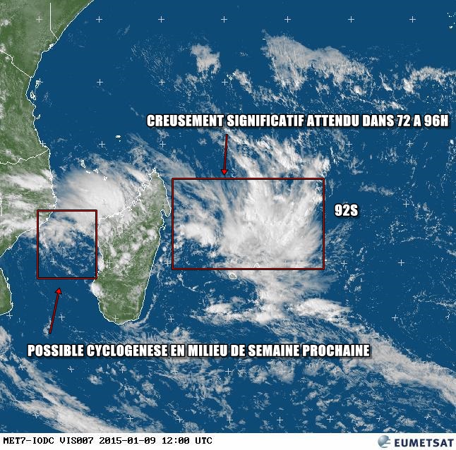 situation au 09/01/15 à 12H UTC