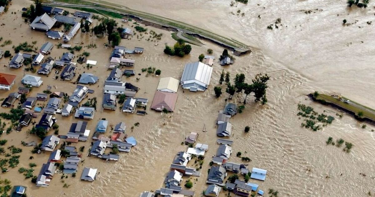 Why is Japan often the target of typhoons and storms in 2019?