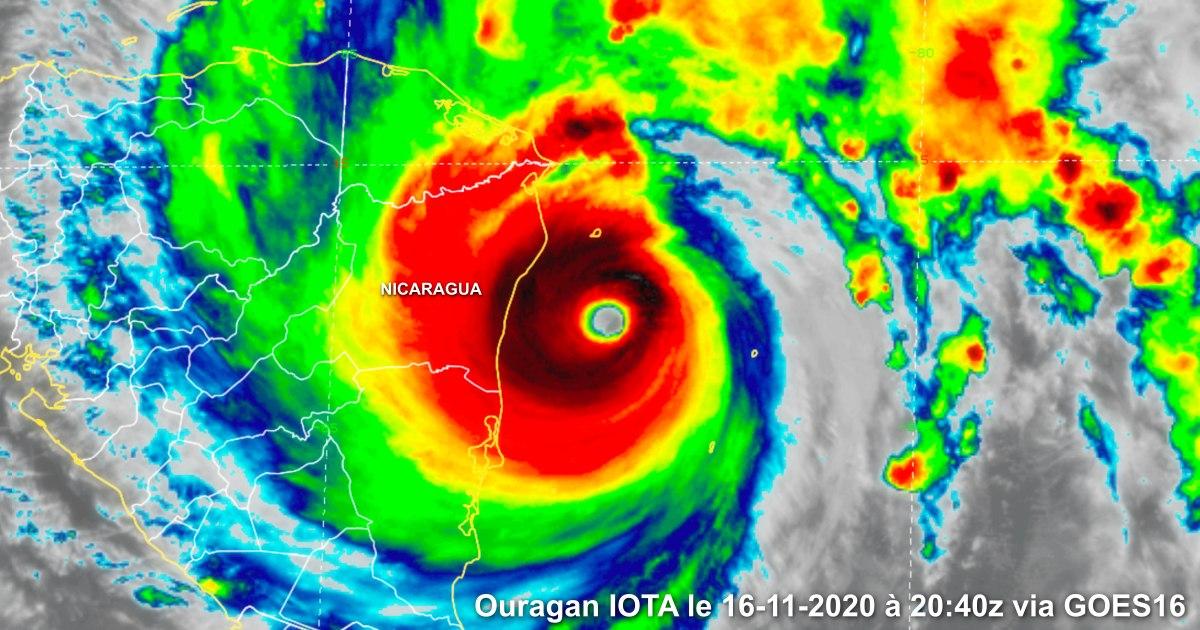 Ouragan majeur iota le 16112020