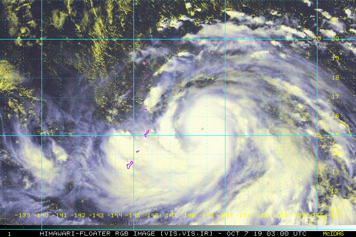 Super typhoon hagibis loop