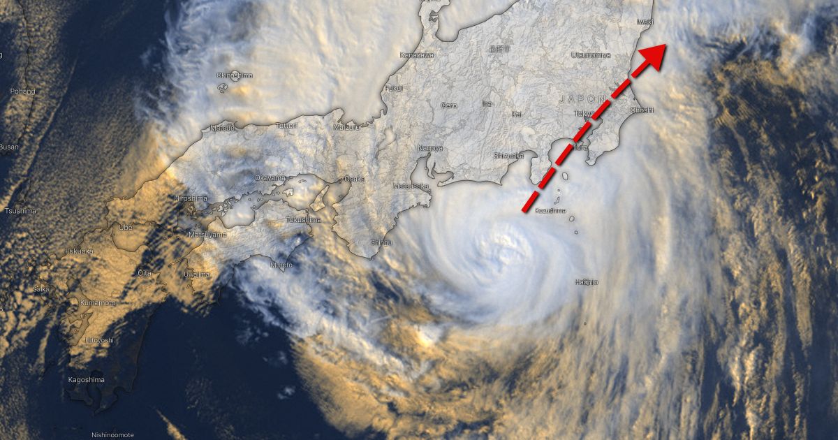 Track typhoon hagibis