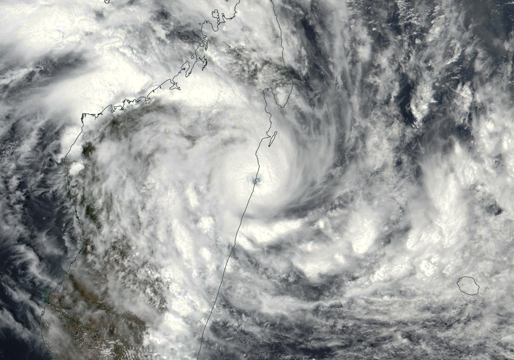 Cyclone tropical AVA le 05/01/2018 NPP