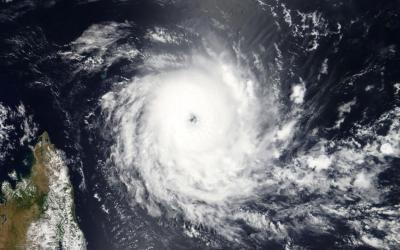 Cyclone Tropical Intense ALCIDE le 08/11/2018 TERRA