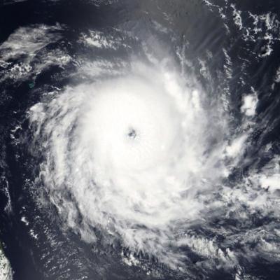 Cyclone Tropical Intense ALCIDE le 08/11/2018 TERRA