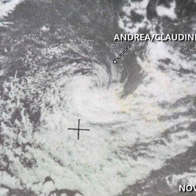CT CLAUDINE-ANDREA 70KT (source IBTrACS)