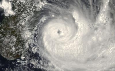 Cyclone Tropical DUMAZILE le 05/03/2018 AQUA