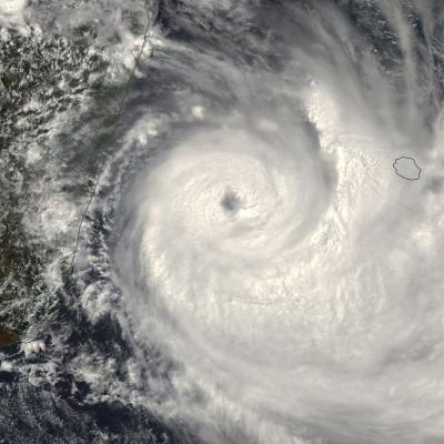 Cyclone Tropical DUMAZILE le 05/03/2018 AQUA