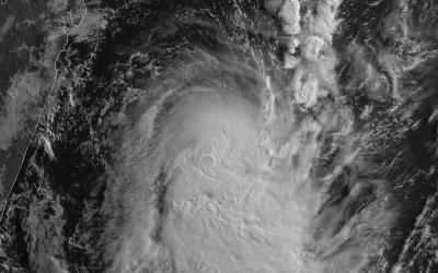 Forte Tempête FAKIR le 24/04/2018 à 0400z MSG 1