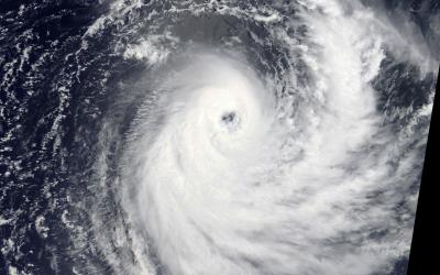 Cyclone Tropical IRVING le 08/01/2018 sat. TERRA