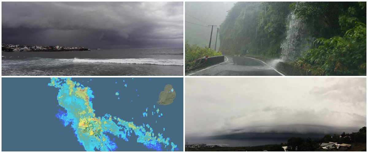 Forte pluie du 3 décembre à la Réunion