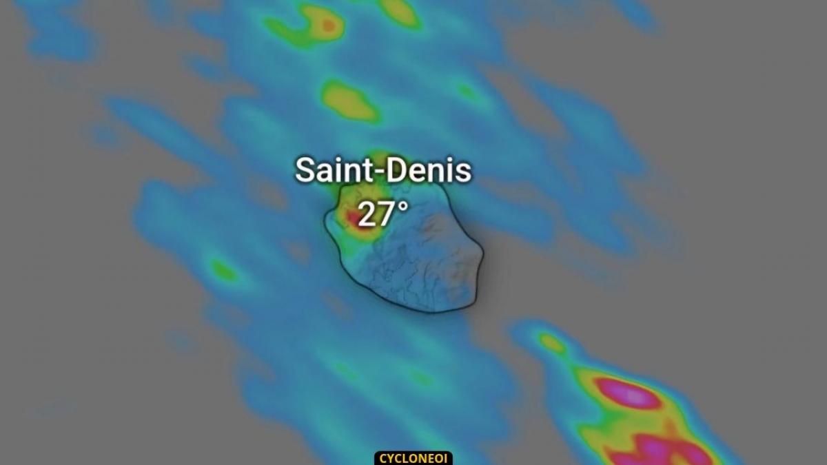 La Réunion : dégradation pluvieuse non exclue dimanche