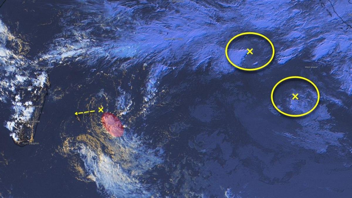 Potentiel risque de cyclogenèse à longue échéance dans l'océan indien Sud