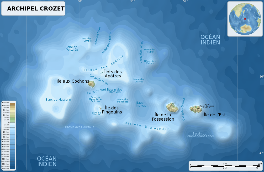 L'archipel des Crozet