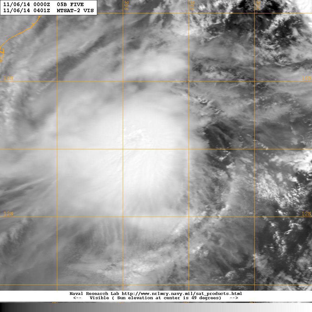 TC 05B 06/11/2014 04H01 UTC