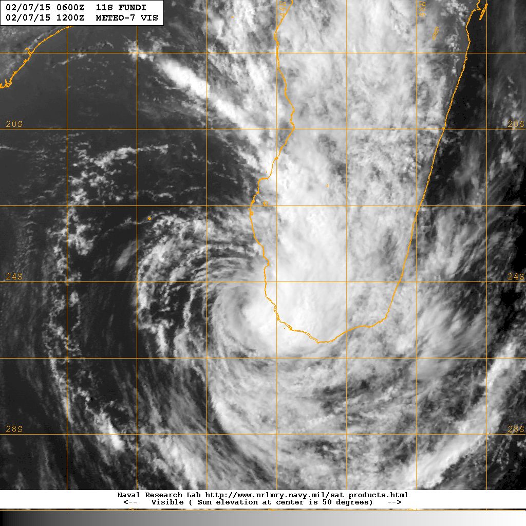 Bilan du passage de la Tempête FUNDI à Madagascar