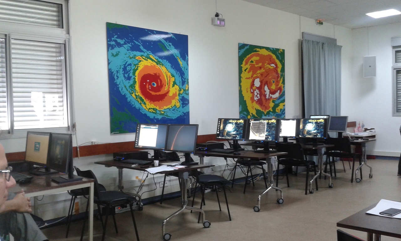 Salle de formation des Météorologues