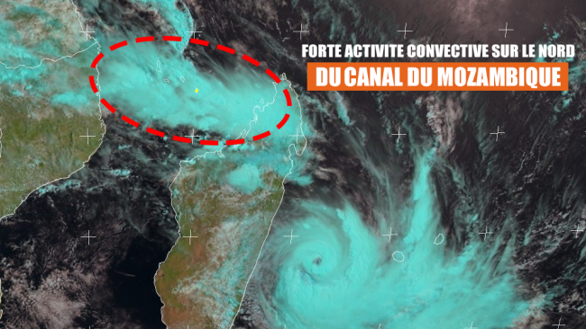 Forte activité sur le nord de Madagascar et l'archipel des Comores