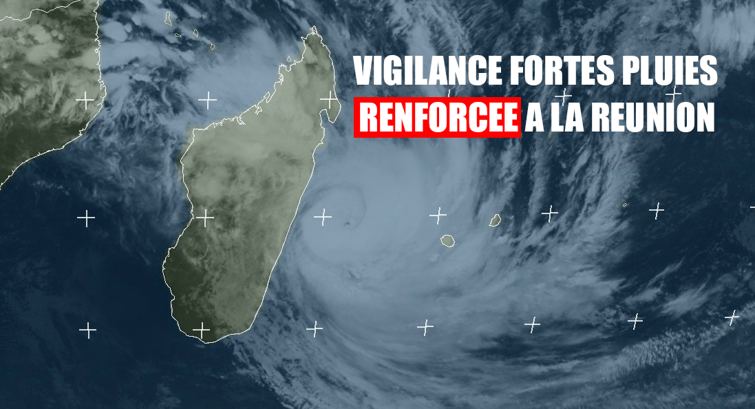 DUMAZILE : Aggravation des conditions météorologiques à la Réunion