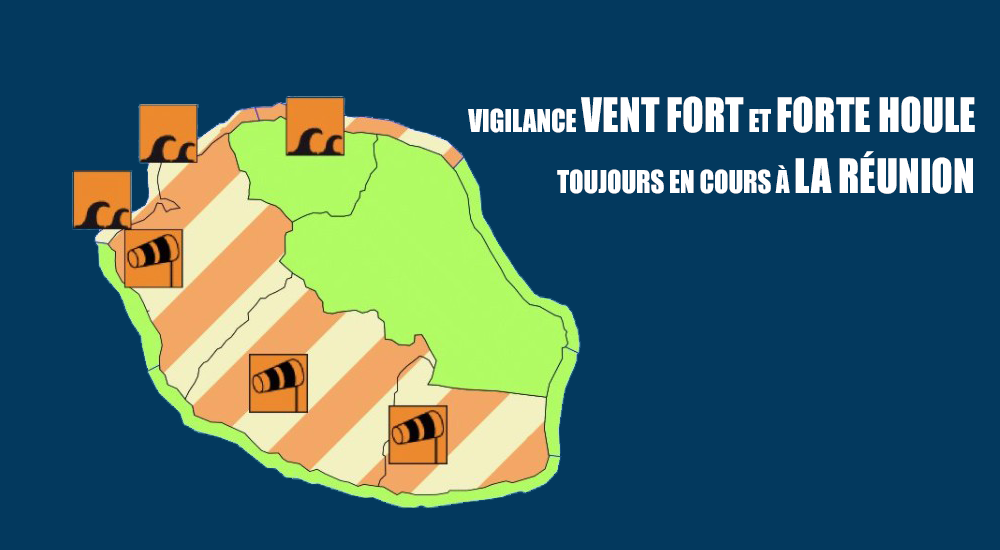 Tempête ELIAKIM : 151 km/h dans les hauteurs de l'ouest de la Réunion