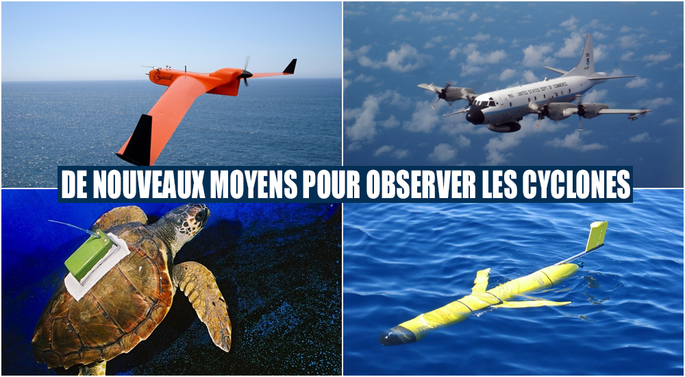 Drones, animaux et avion pour observer les cyclones de l'océan indien sud-ouest