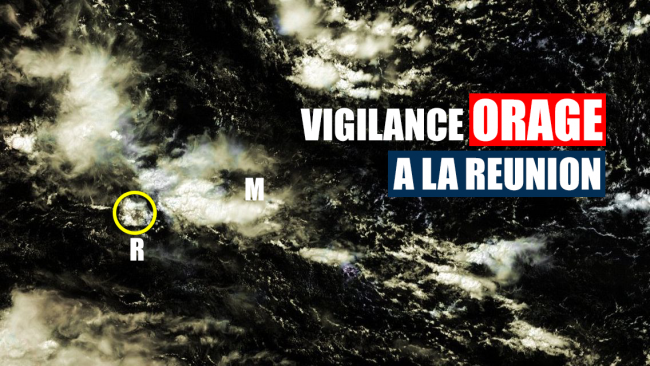 Conditions orageuses à la Réunion et vigilance en cours