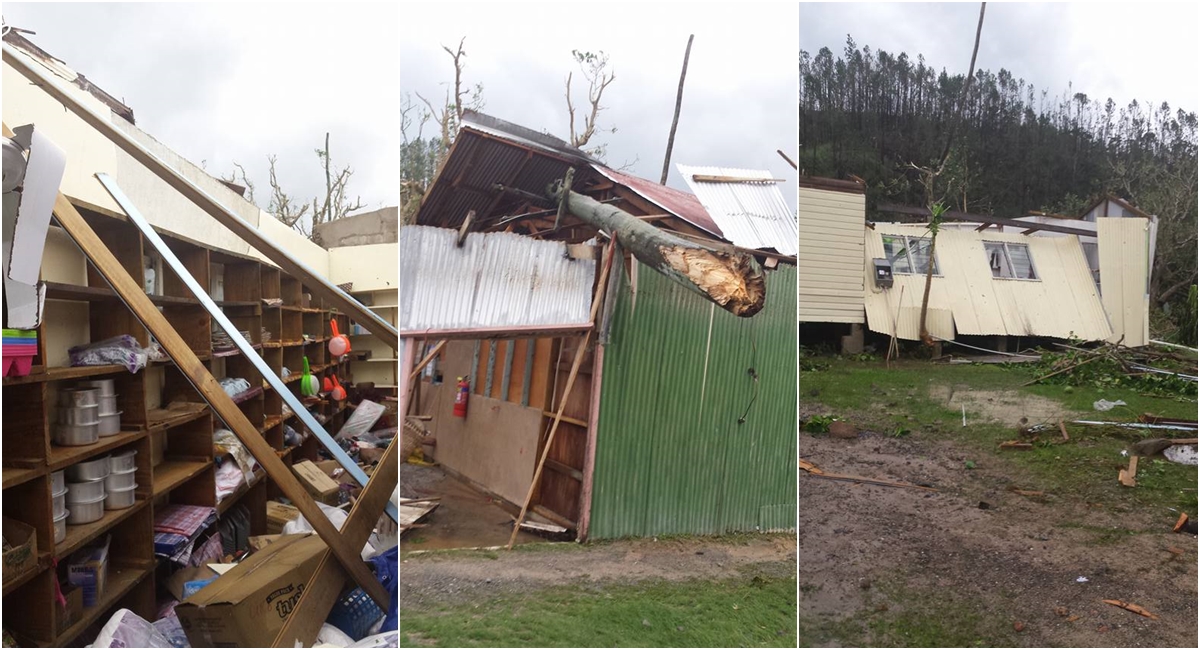 Cyclone KENI : rafale de 215 km/h enregistrée sur l'île fidjienne de Kadavu