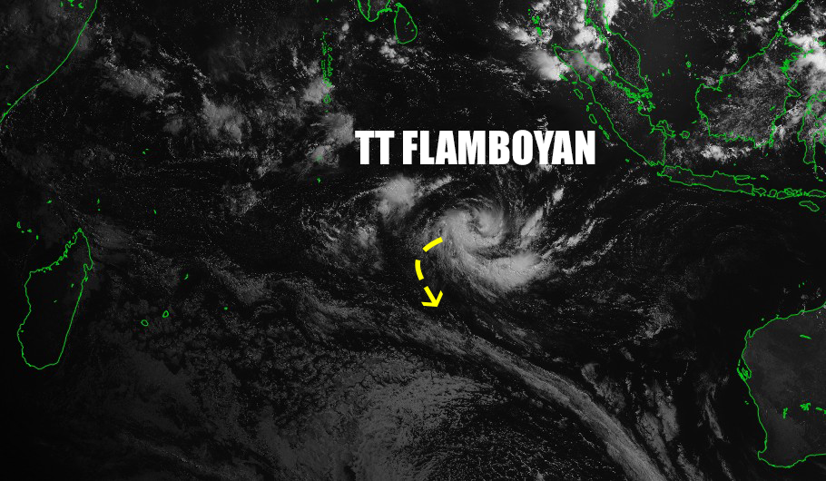 La tempête tropicale FLAMBOYAN en guise de conclusion de la saison?