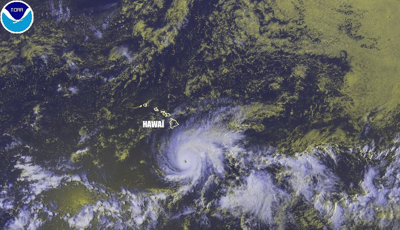 Hawaï sous la menace du puissant ouragan de catégorie 5 LANE