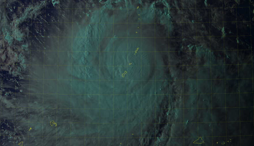 Les îles Mariannes traversées par le typhon MANGKHUT