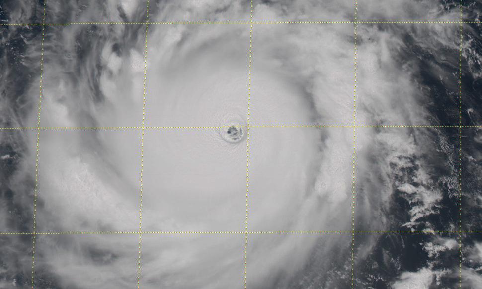 MANGKHUT devient un des cyclones les plus puissants de l'année 2018