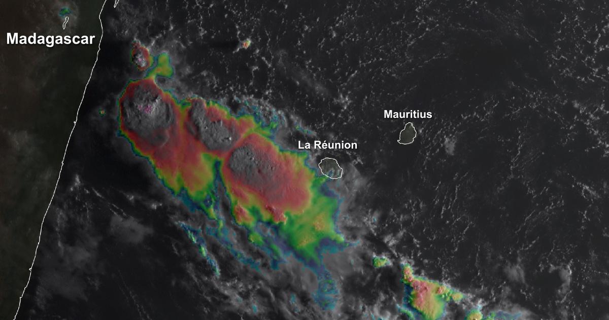 25 mars degradation pluvio orageuse la reunion