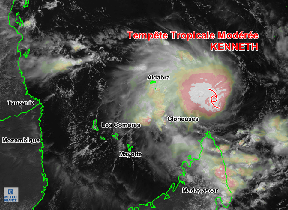 tempête tropicale KENNETH