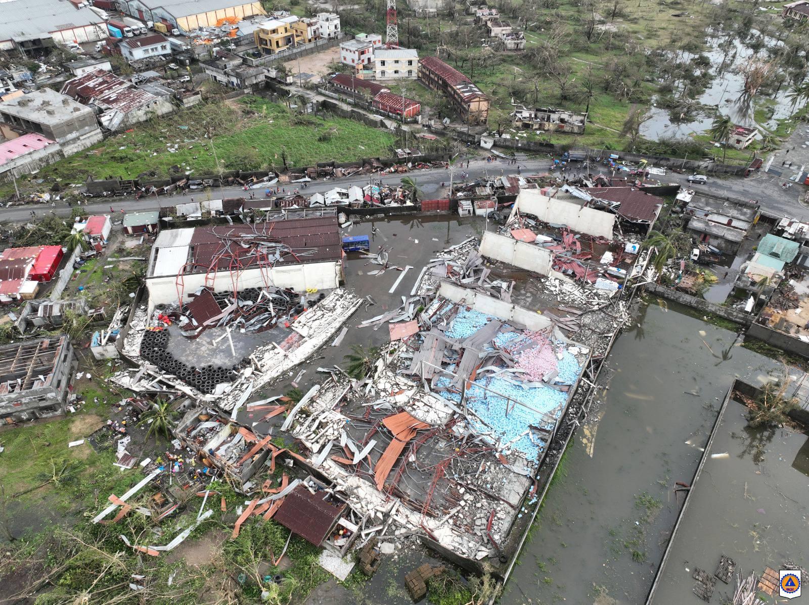 La ville de Toamasina ravagée par le cyclone Gezani