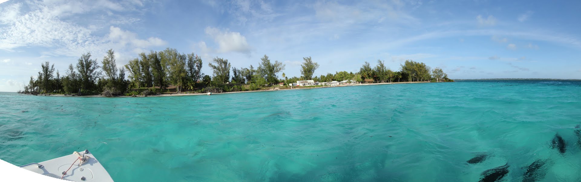 Village sur l'atoll FARQUHAR