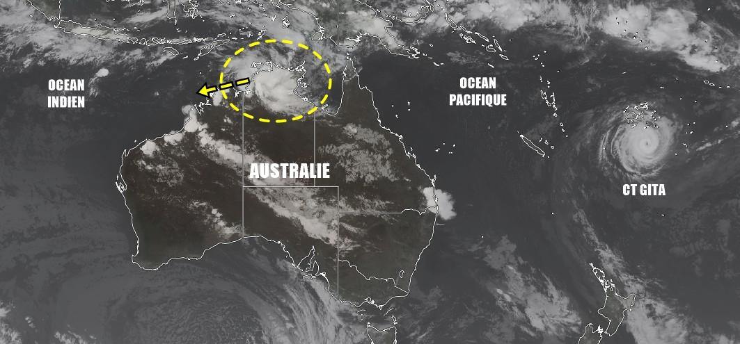 Cyclogenèse à venir au nord-ouest de l'Australie ?