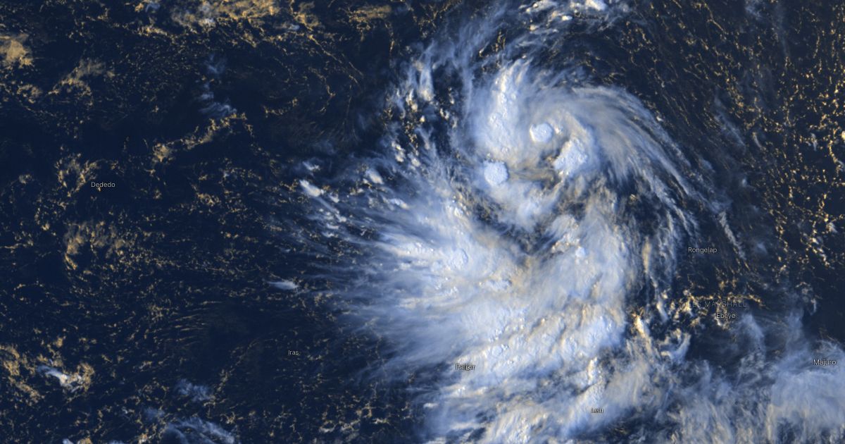 Un puissant typhon en gestation dans le pacifique Nord-Ouest ?