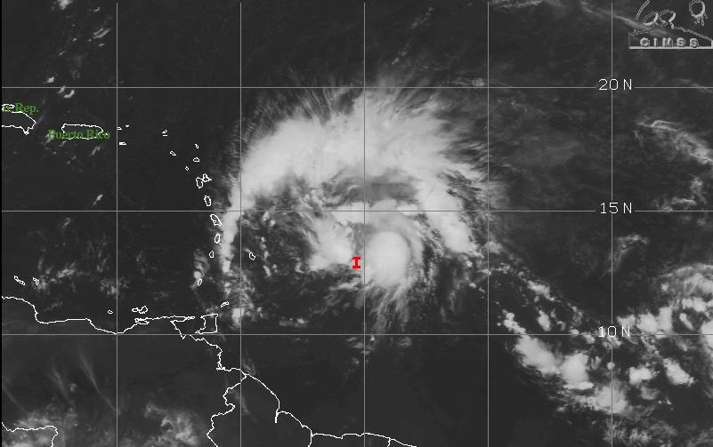 Alerte cyclonique en Martinique