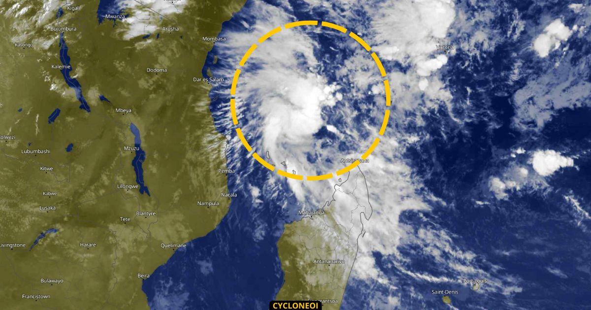 L’activité convective se renforce au Nord de Madagascar