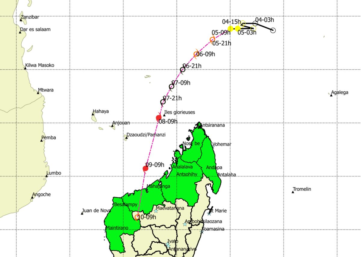 Alerte cyclone madagascar