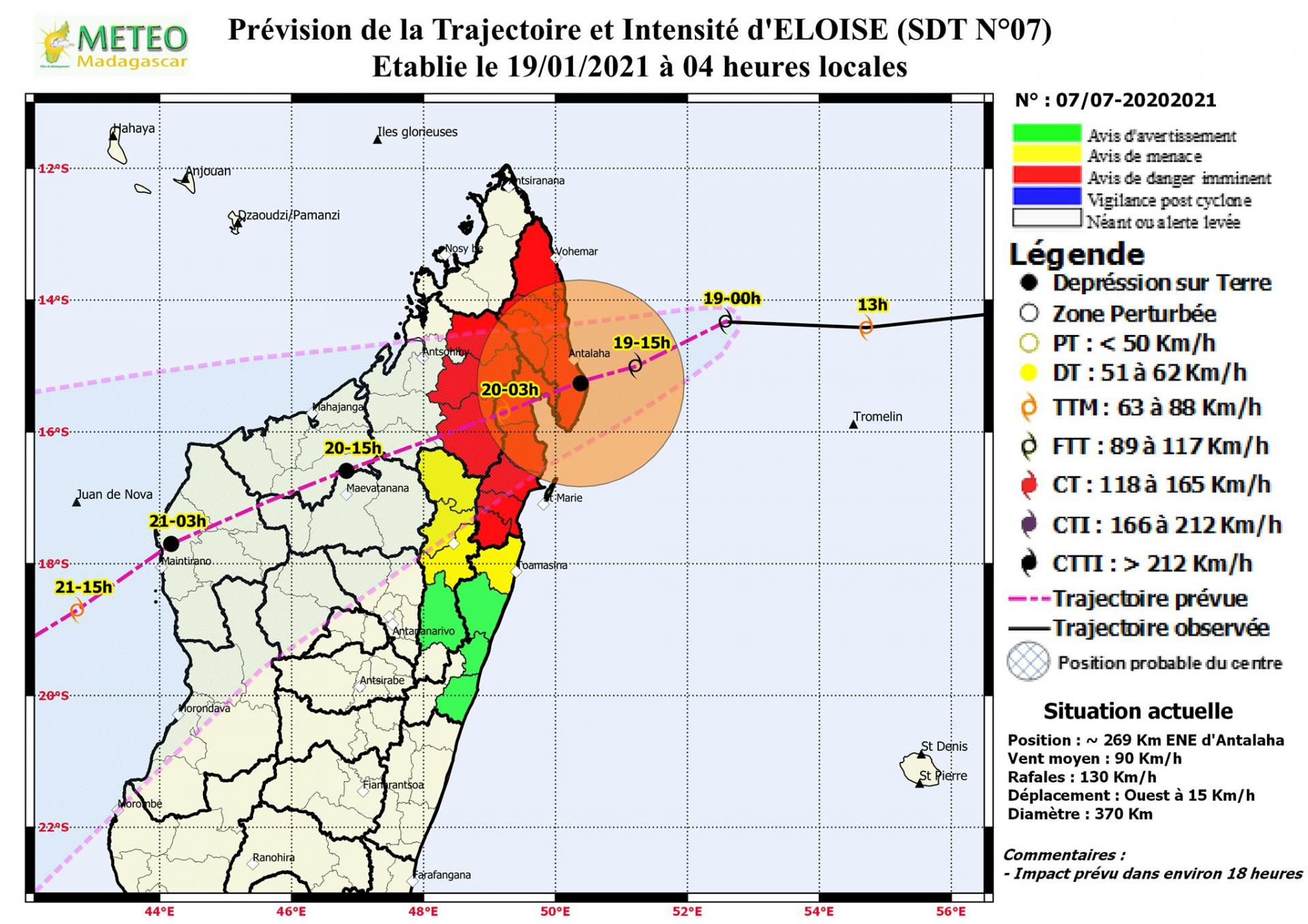 Alerte madagascar eloise