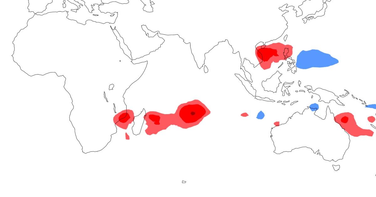 Anomalie densite tempete tropicale 2020 2021