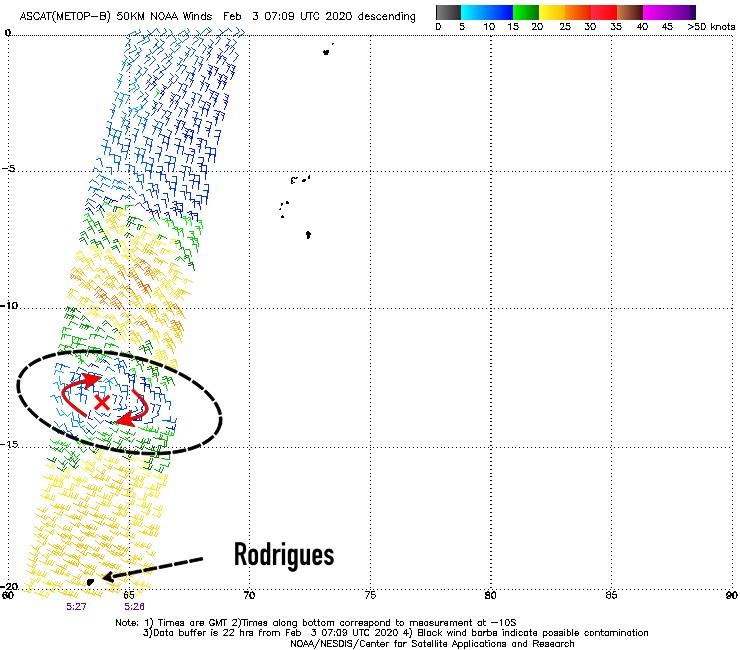 Ascat b zone suspecte 90S