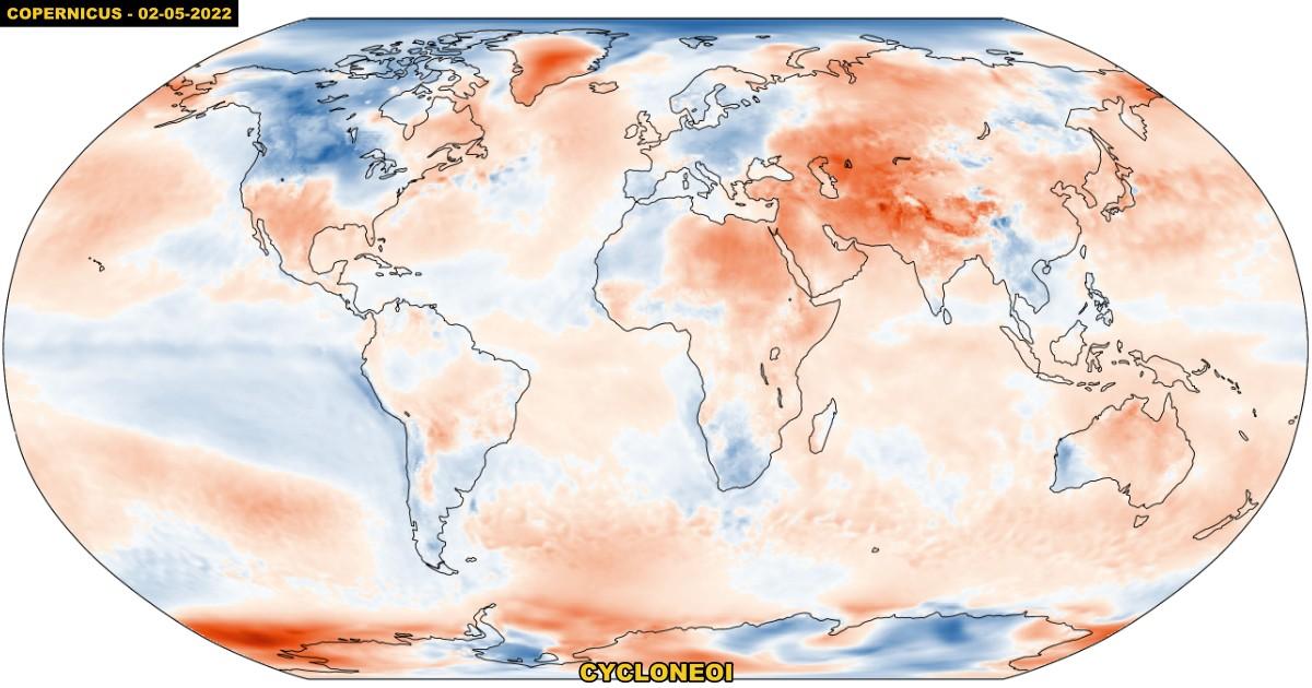 Avril plus chaud que la normale monde