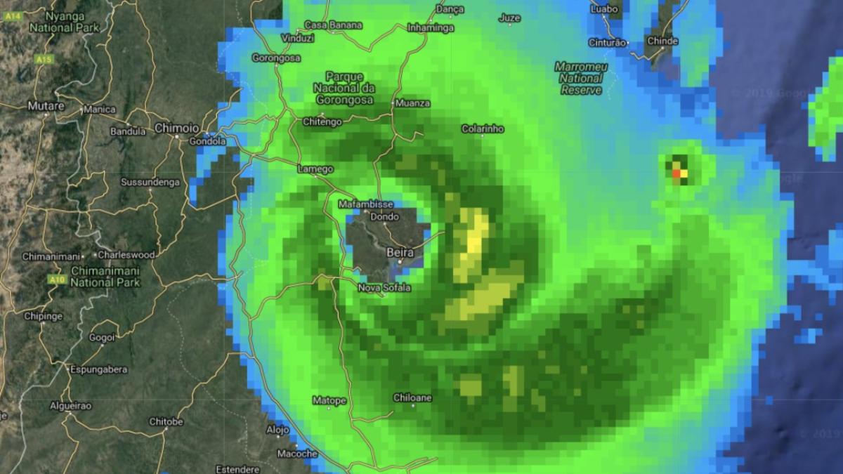 Black out à Beira après le passage du cyclone tropical intense IDAI