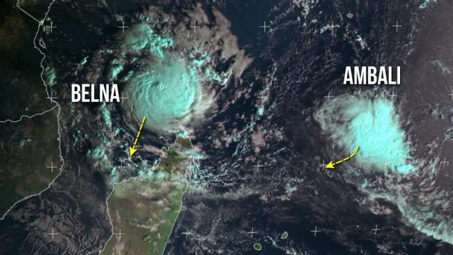 Belna se rapproche de Mayotte et risque d'impacter directement Madagascar