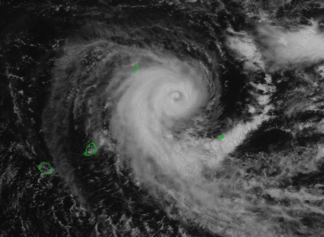 Cyclone Tropical BERGUITTA ce 16/01/2018 à 07:00 utc