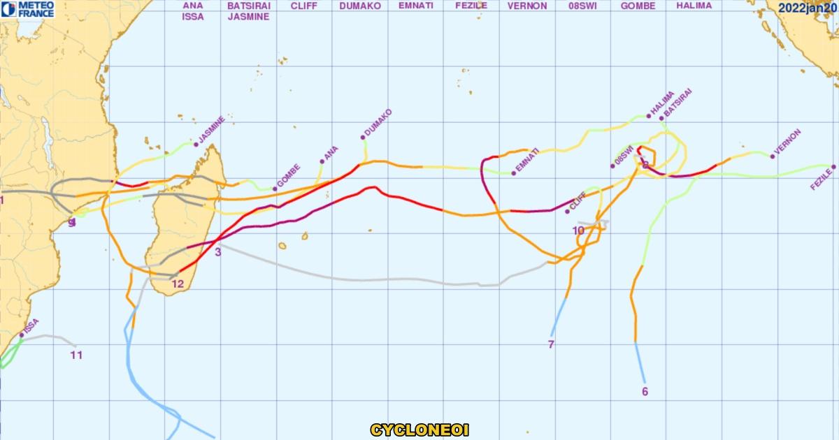 Hurricane 2021/2022 in the Southwest Indian Ocean, unprecedented in more ways than one