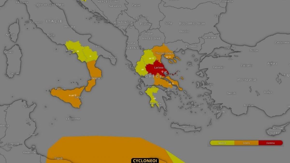 Blocage en oméga à l'origine de conditions météo extrêmes en Europe