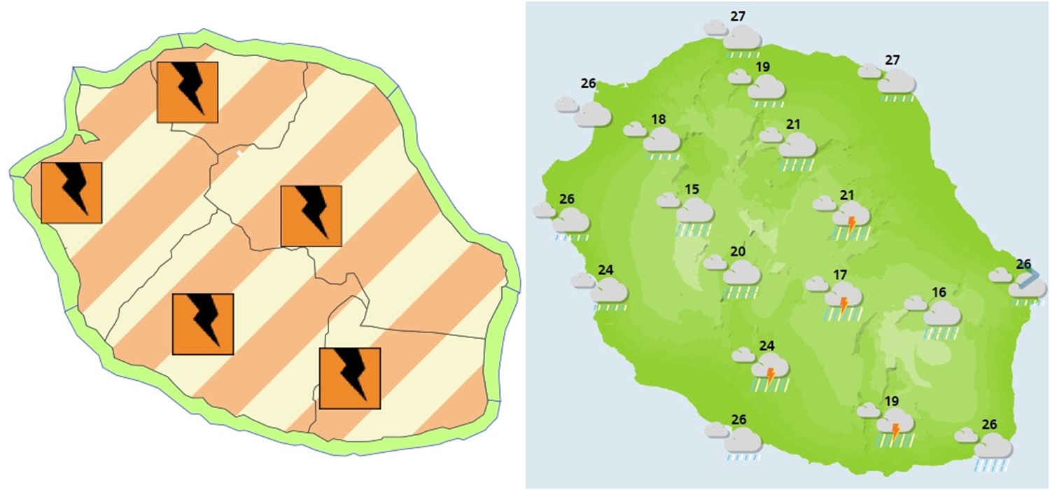 Carte orage